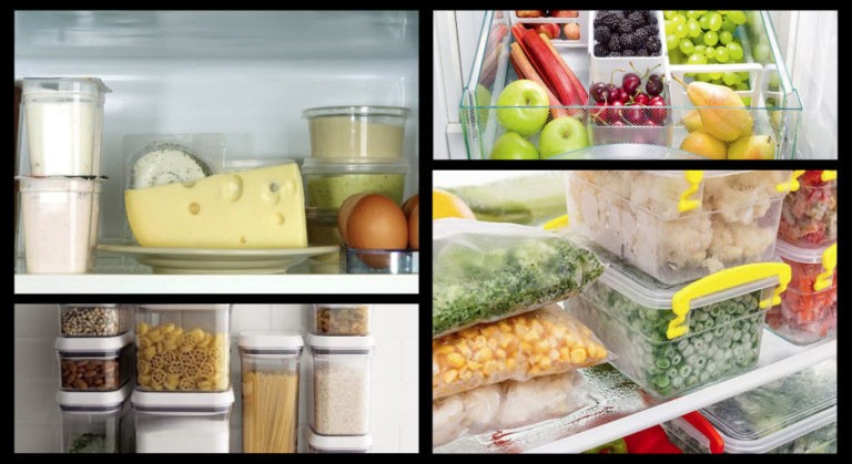 La frigider, la congelator sau în debara. Cum să depozităm corect produsele